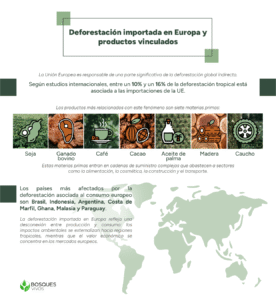 Productos con deforestación importada